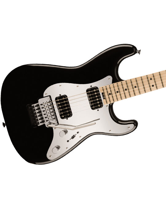 Charvel Pro-Mod So-Cal Style 1 HH FR M Gloss Black, Mirror Pickguard