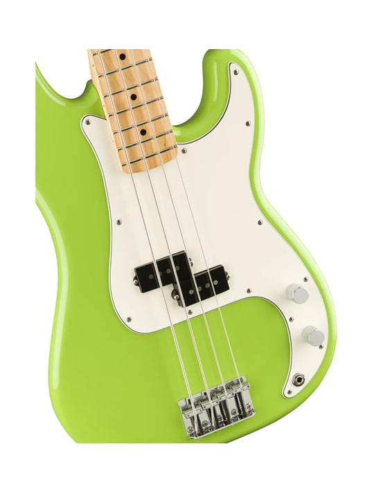 Fender Player Precision Bass Electron Green Limited Edition Music Concept 0361