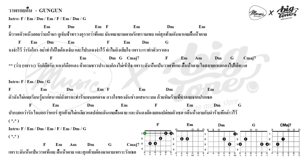 วาฬเกยตื้น คอร์ด