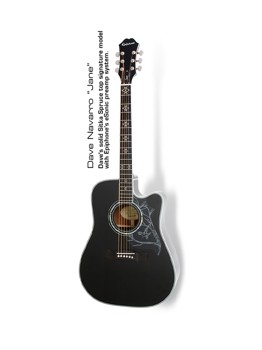 Epiphone Dave Navarro Signature Acoustic/Electric