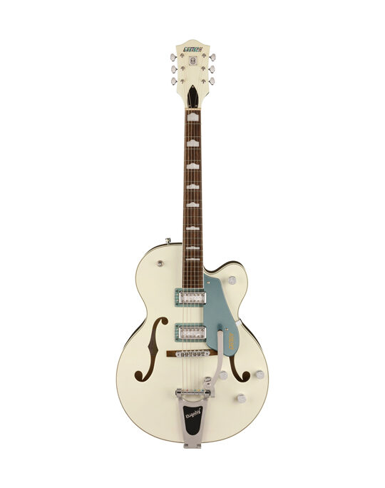 Gretsch G5420T-140 Electromatic 140th Double Platinum Single-Cut Hollowbody with Bigsby Two-Tone Pearl Platinum/Stone Platinum Limited Edition