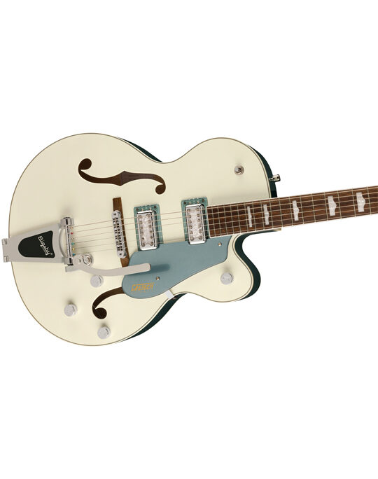 Gretsch G5420T-140 Electromatic 140th Double Platinum Single-Cut Hollowbody with Bigsby Two-Tone Pearl Platinum/Stone Platinum Limited Edition