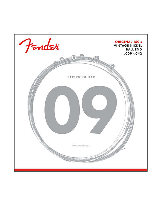 Fender Original Pure Nickel 150 Guitar Strings #150L(.009-.042)