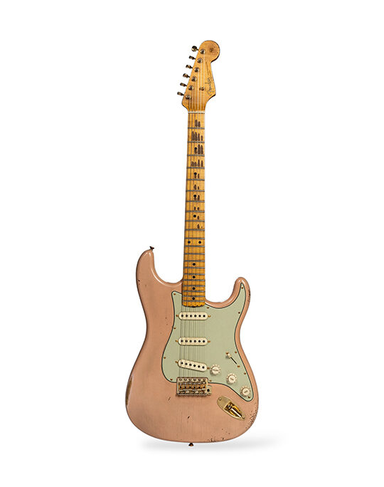 Fender Custom Shop 1962 Poblano Stratocaster Relic Aged Dirty Shell Pink Masterbuilt by Andy Hicks