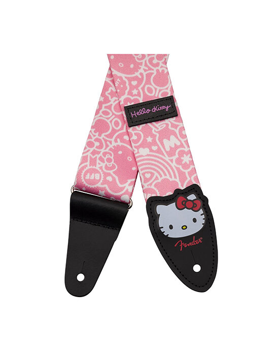 Fender x Hello Kitty Pink Poly Strap