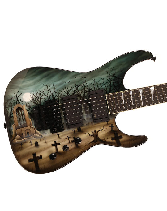 Jackson Custom Shop Dinky DK2H Graveyard